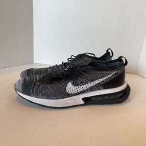 Black and white Nikes